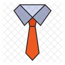Tie Dress Cloth Icon