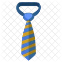 Tie Dress Striped Icon