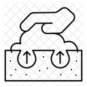 Tiefenreinigung  Symbol
