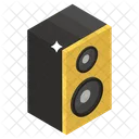 Lautsprecher Tieftoner Subwoofer Symbol