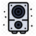 Tieftoner Subwoofer Lautsprecher Symbol