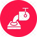 Tiegel Schmelzen Metall Symbol