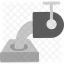 Tiegel Schmelzen Metall Symbol