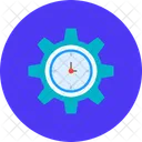 Tiempo Gestionar Proceso Icon