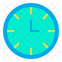 Reloj Reloj Tiempo De Trabajo Icon