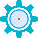 Tiempo Gestionar Proceso Icon