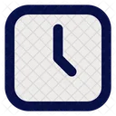 Hora Reloj Fecha Limite Icono