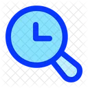Tiempo De Busqueda Busqueda Lupa Icono