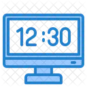 Tiempo De Computadora Tiempo Reloj Icono