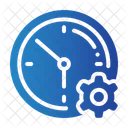 Ajuste De Hora Hora Reloj Icon