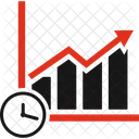 Tiempo De Crecimiento Crecimiento Dinero Icono