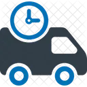 Tiempo De Entrega 24 X 7 Reloj Icono