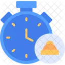 Hora de pedido de comida  Icono