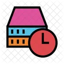 Servidor Base De Datos Hora Icon