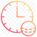 Tiempo De Partido Tiempo Cronometro Icono