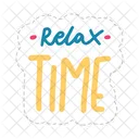 Tiempo De Relax Relajarse Relajarse Icon