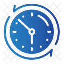 Repetir Tiempo Hora Reloj Icon