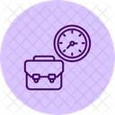 Trabajo Tiempo Horas Icon