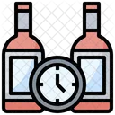 Hora del vino  Icono