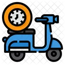 Tiempo de scooter  Icon