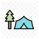 Campamento Bosque Arbol Icon