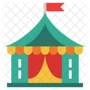 Carpa Circo Carnaval Icono