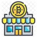 Tienda Bitcoin  Icono