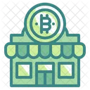 Tienda Bitcoin  Icono