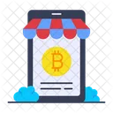 Tienda de bitcoins  Icono