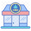 Tienda De Cbd Tienda De Cbd Mercado De Cbd Icono