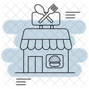 Tienda De Alimentacion Almacen De Alimentos Tienda Icono