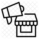 Tienda de anuncios  Icono