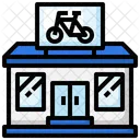 Tienda de bicicletas  Icono