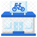 Tienda de bicicletas  Icono