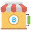 Tienda de bitcoins  Icono