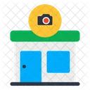 Tienda de cámaras  Icono