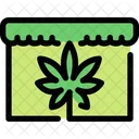 Tienda de cannabis  Icono