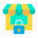 Puesto Tienda Venta Icono