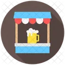 Carpa De Cerveza Festival Bebidas Icono