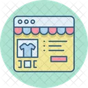 Tienda de compras en línea  Icon