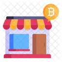 Tienda De Criptomonedas Tienda De Criptomonedas Tienda De Blockchain Icono