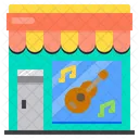 Guitarra Musica Tienda Icono