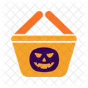 Cesta de halloween  Icono