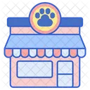 Tienda De Mascotas Tienda De Animales Tienda Icono