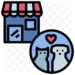 La tienda de animales  Icono