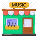 Tienda de música  Icono