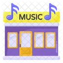 Tienda de música  Icono