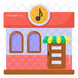 Tienda de música  Icono