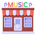 Tienda de música  Icono