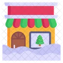 Tienda de navidad  Icono